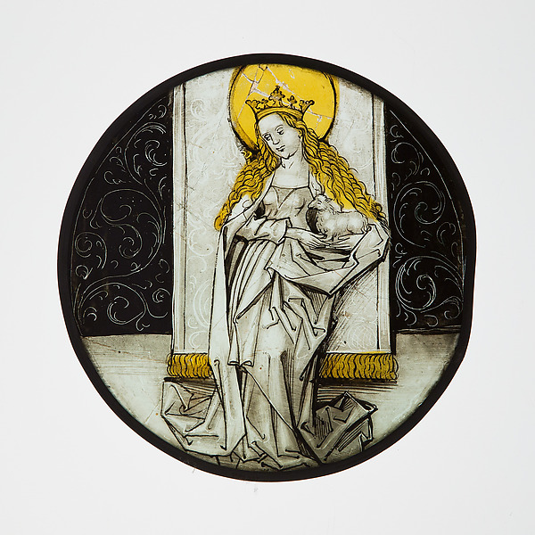 Roundel with Saint Agnes, ок. 1490