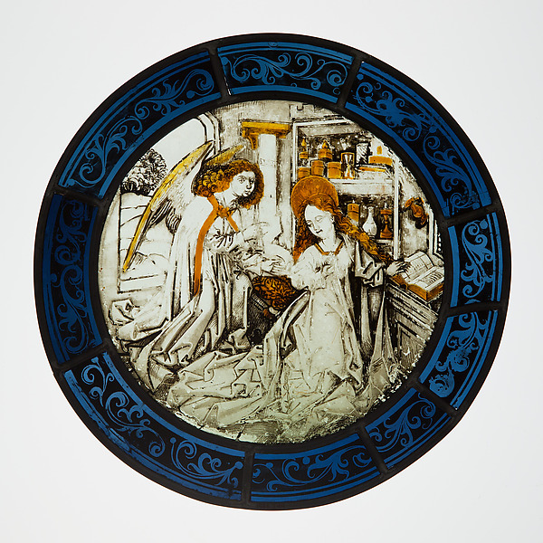Roundel with the Annunciation, 1480–1500