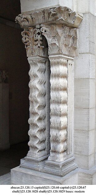 Engaged capital by an unrecorded maker, The Metropolitan Museum of Art
