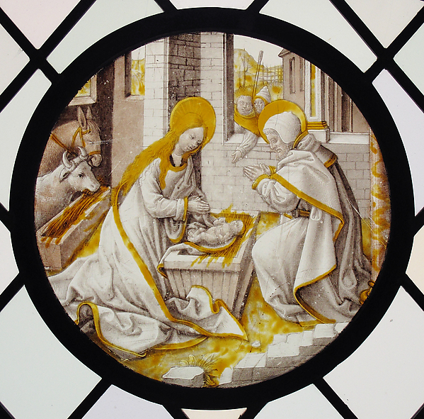 Roundel with the Nativity by Anonymous