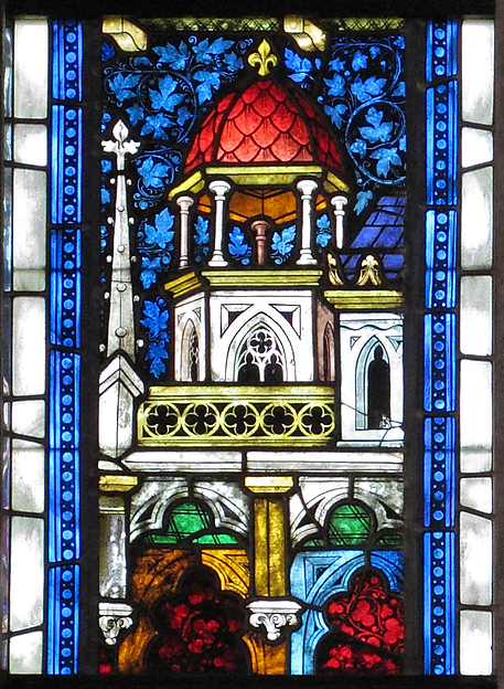 Architectural canopy, ca. 1390