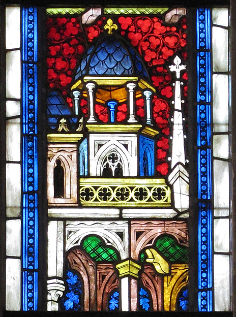 Architectural canopy, ca. 1390