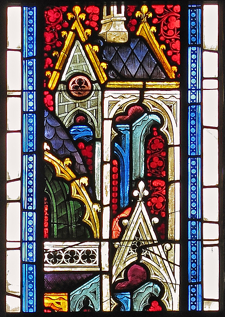 Architectural canopy, ca. 1390