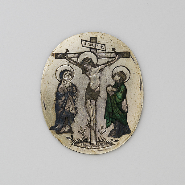 Enamel Plaque with the Crucifixion by an unrecorded maker, The Metropolitan Museum of Art