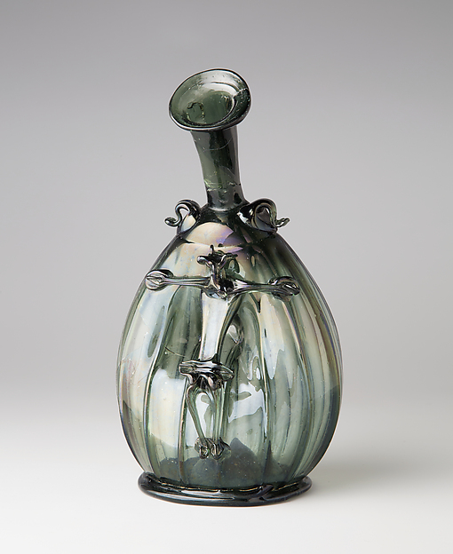 Pilgrim Flask with the Corpus Christi by an unrecorded maker, The Metropolitan Museum of Art