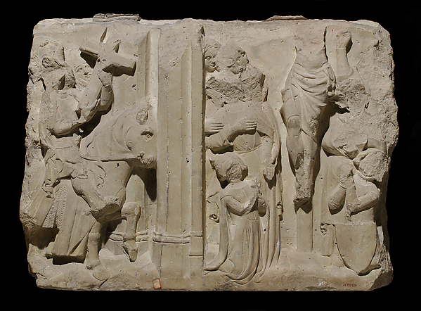 Scene from the Legend of the True Cross by Anonymous