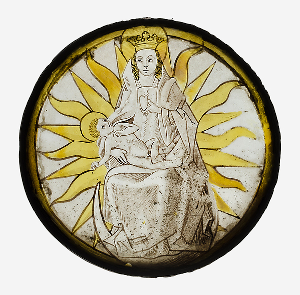 Roundel with the Virgin and Child by Anonymous