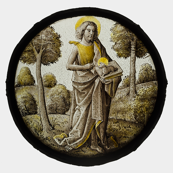 Roundel with Saint John the Baptist by Pseudo-Ortkens