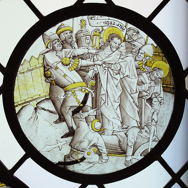 Roundel with the Betrayal by Anonymous