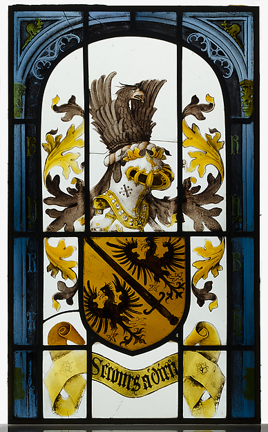 Heraldic Panel with Arms of the House of Hapsburg by an unrecorded maker, The Metropolitan Museum of Art