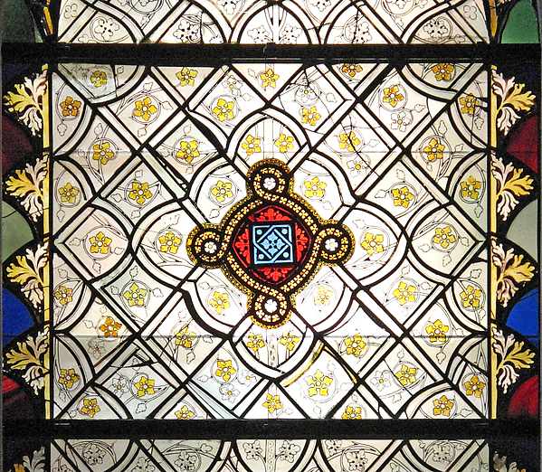 Window with Grisaille Decoration, ca. 1320–30