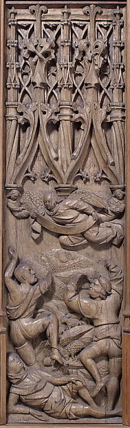 Panel with the Annunciation to the Shepherds, early 16th century