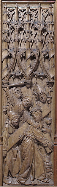 Panel with Christ Carrying the Cross, early 16th century