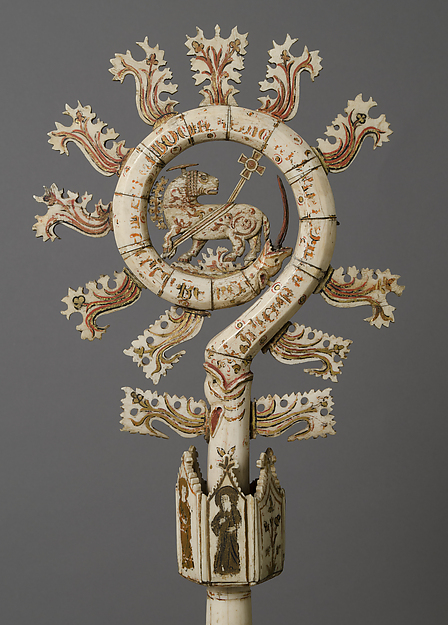 Crozier with Lamb of God by an unrecorded maker, The Metropolitan Museum of Art