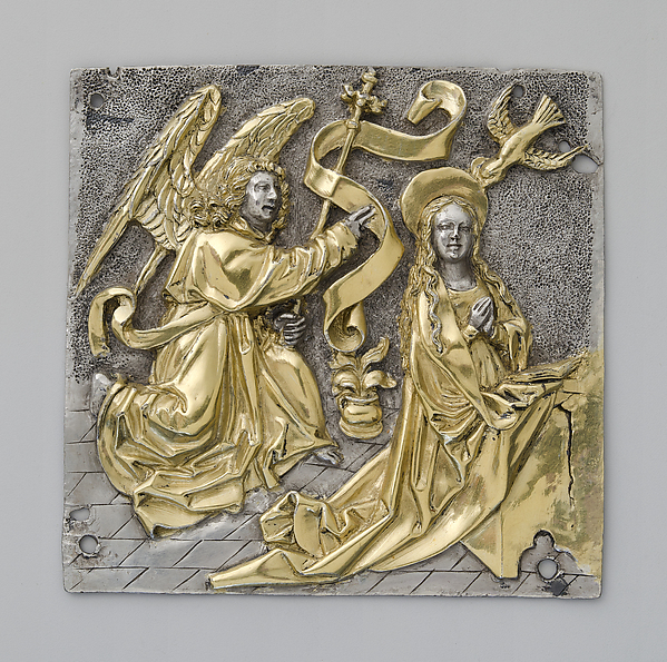 Plaque with The Annunciation by Anonymous