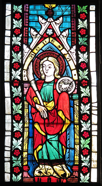 Saint Agnes, 1340–50