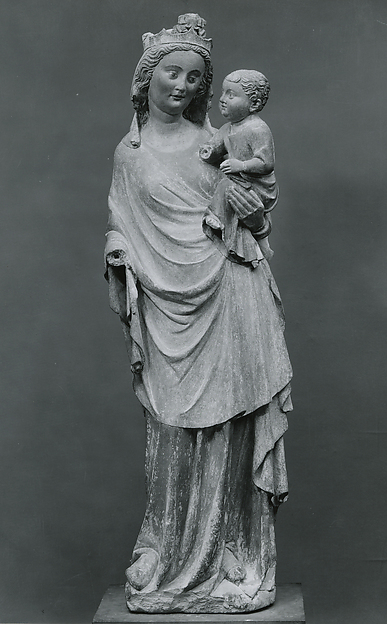 Standing Virgin and Child by Anonymous