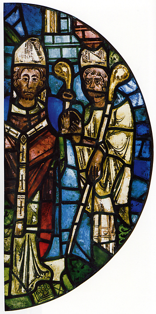 Saint Martial Founding the Cathedral of Saint-Pierre, ca. 1190