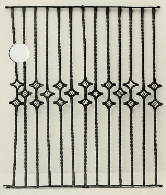 Window Grill by an unrecorded maker, The Metropolitan Museum of Art
