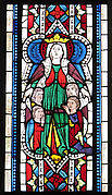 Stained Glass Panel with Queen Kunigunde | Austrian | The Met