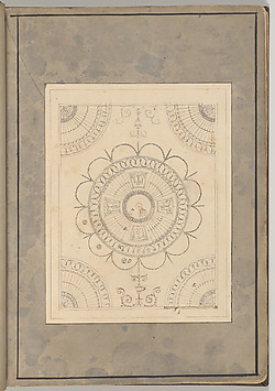 Image for Design for the Ceiling of the Supper Room at Curraghmore, County Waterford, Ireland