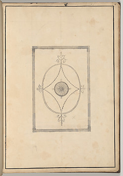 Image for Design for the Ceiling of a Bedchamber at Curraghmore, County Waterford, Ireland
