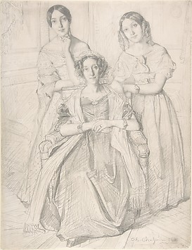 The Baroness Duperré and Her Daughters