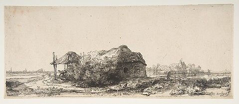 Landscape with a Cottage and a Haybarn