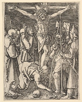 Albrecht Dürer - Christ Expelling the Money Lenders, from 