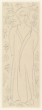 The Persian, Henri Matisse  French, Drypoint on chine collé