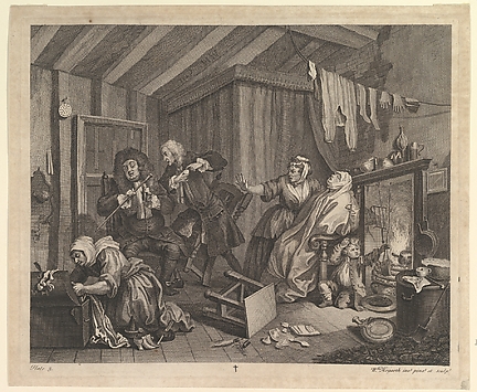 Image for A Harlot&#39;s Progress, Plate 5
