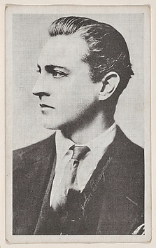 Image for John Barrymore from Kromo Gravure "Leading Moving Picture Stars" (W623)