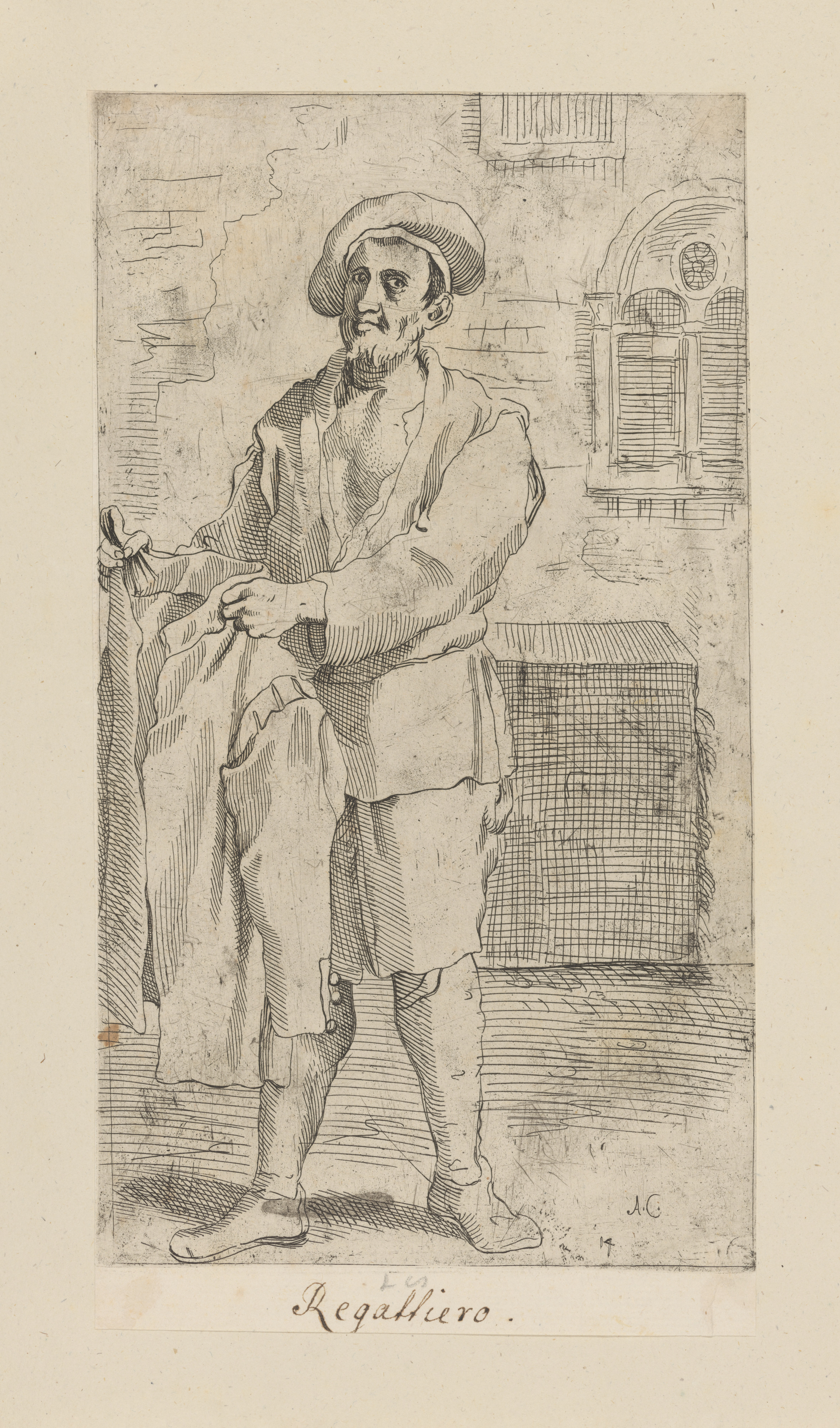 Plate 14: Vendor of old clothes