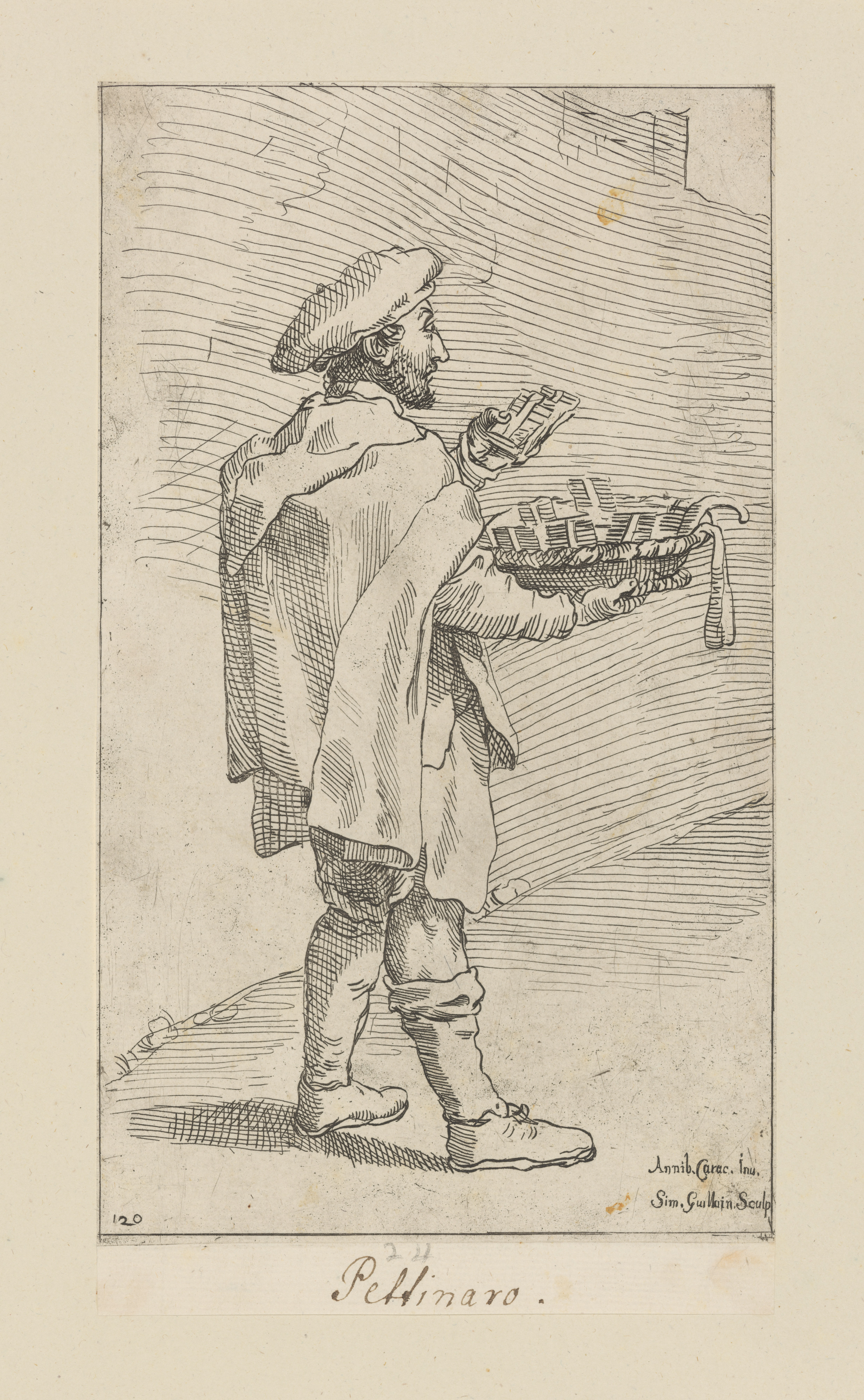Plate 20: Wool carder by Simon Guillain II