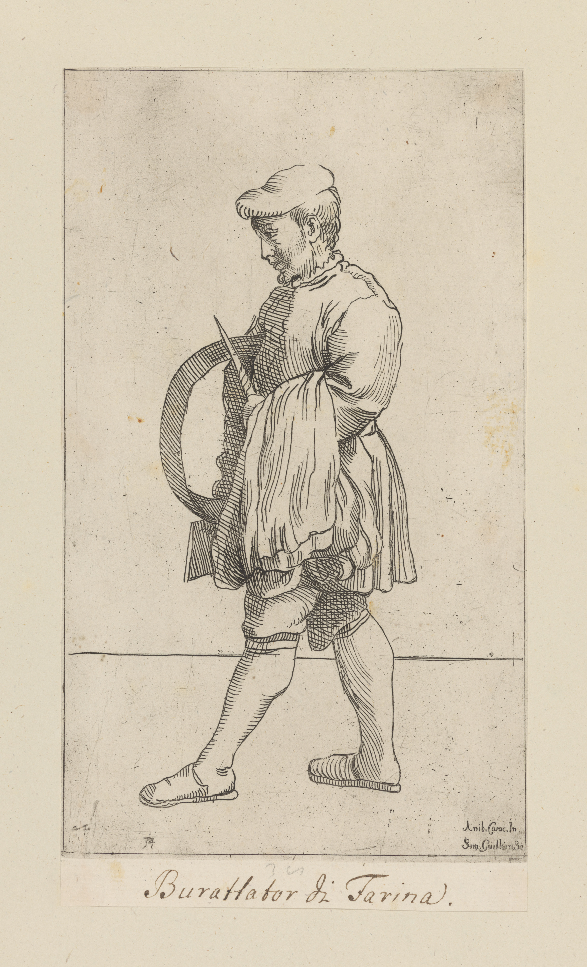 Plate 34: Flour sifter by Simon Guillain II