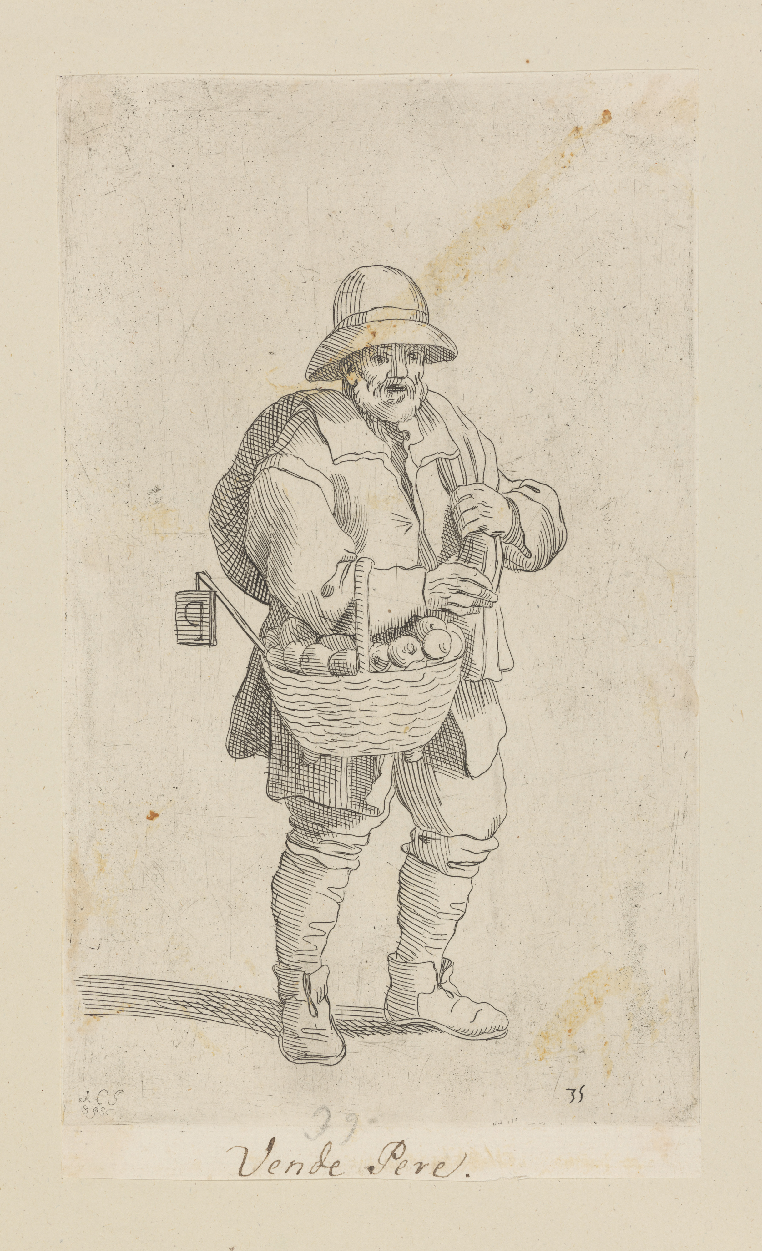 Plate 35: Pear vendor