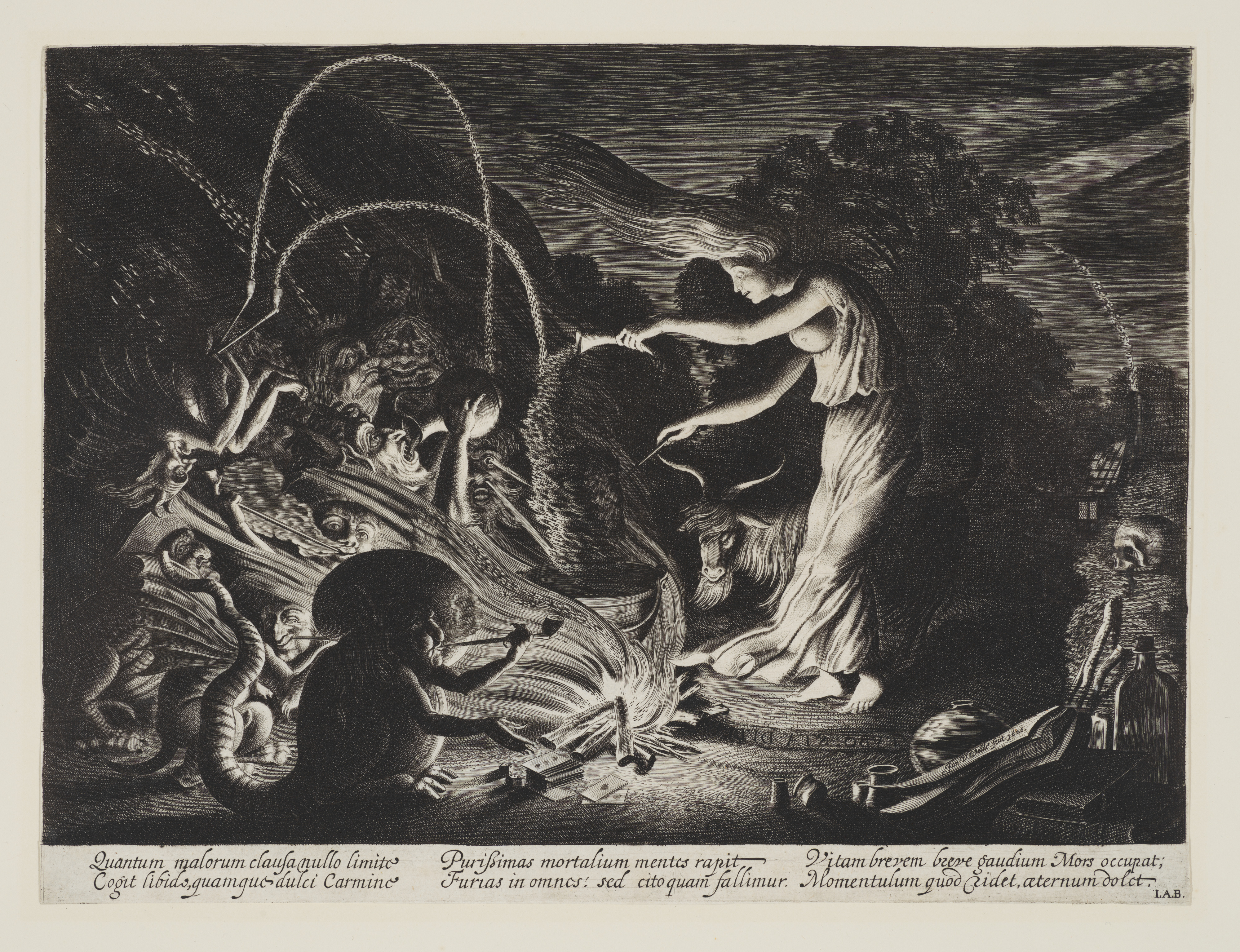 The Sorceress by Jan van de Velde II