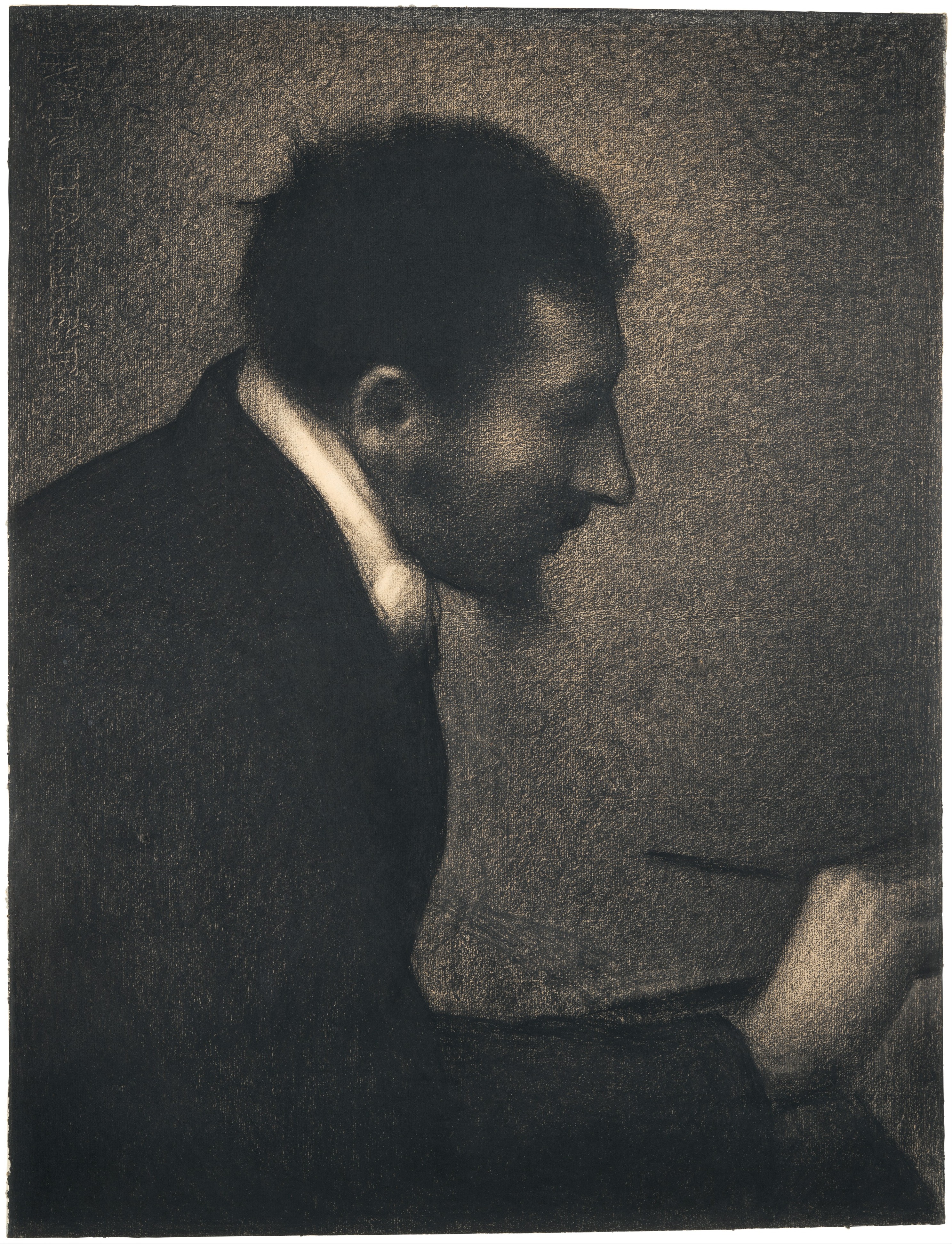 Georges Seurat | Aman-Jean (Portrait of Edmond François Aman-Jean ...