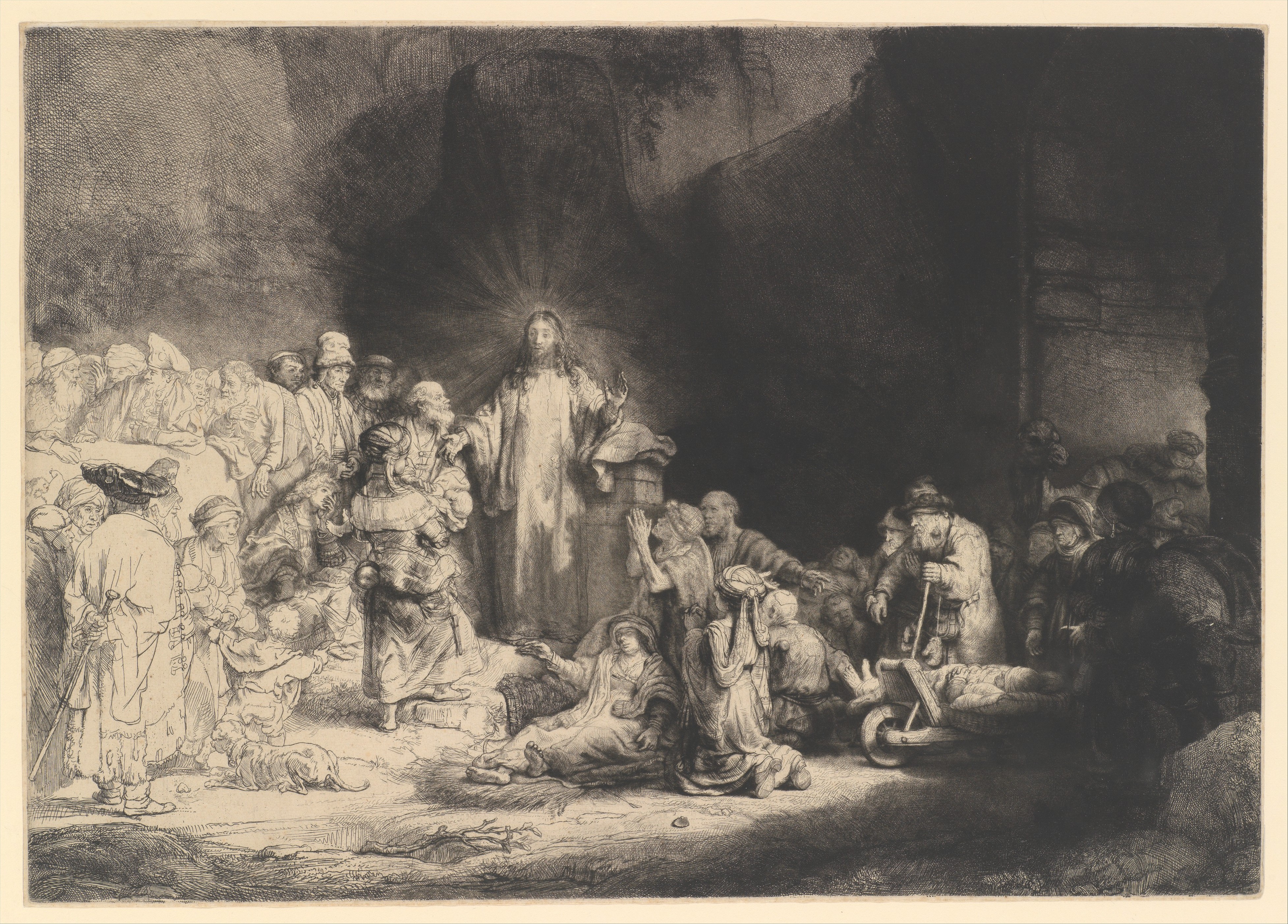 Rembrandt (Rembrandt van Rijn) | Hundred Guilder Print | The Metropolitan Museum of Art