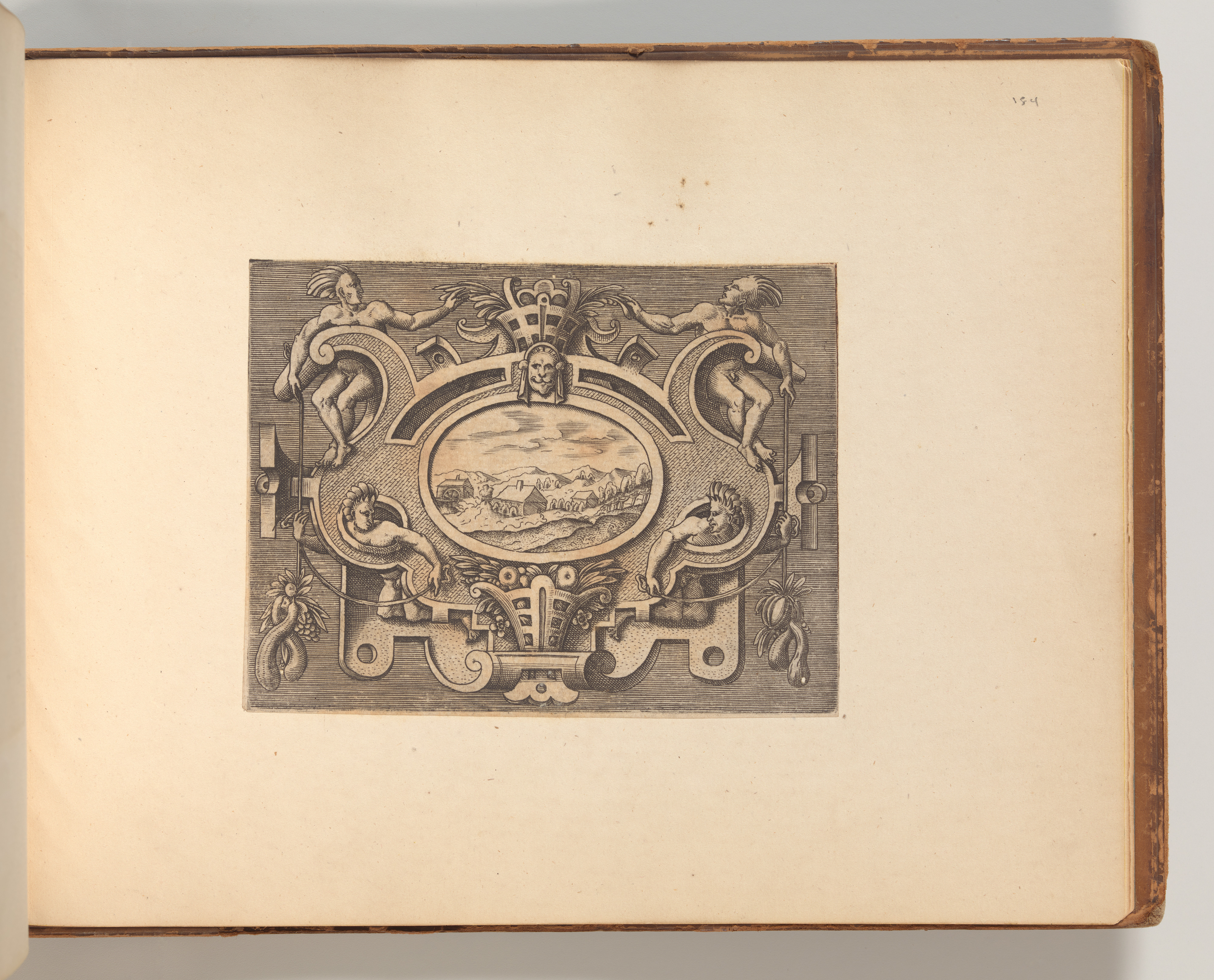 Asssociated with Cornelis Bos | Series of Cartouches, in: Targhe ed ...