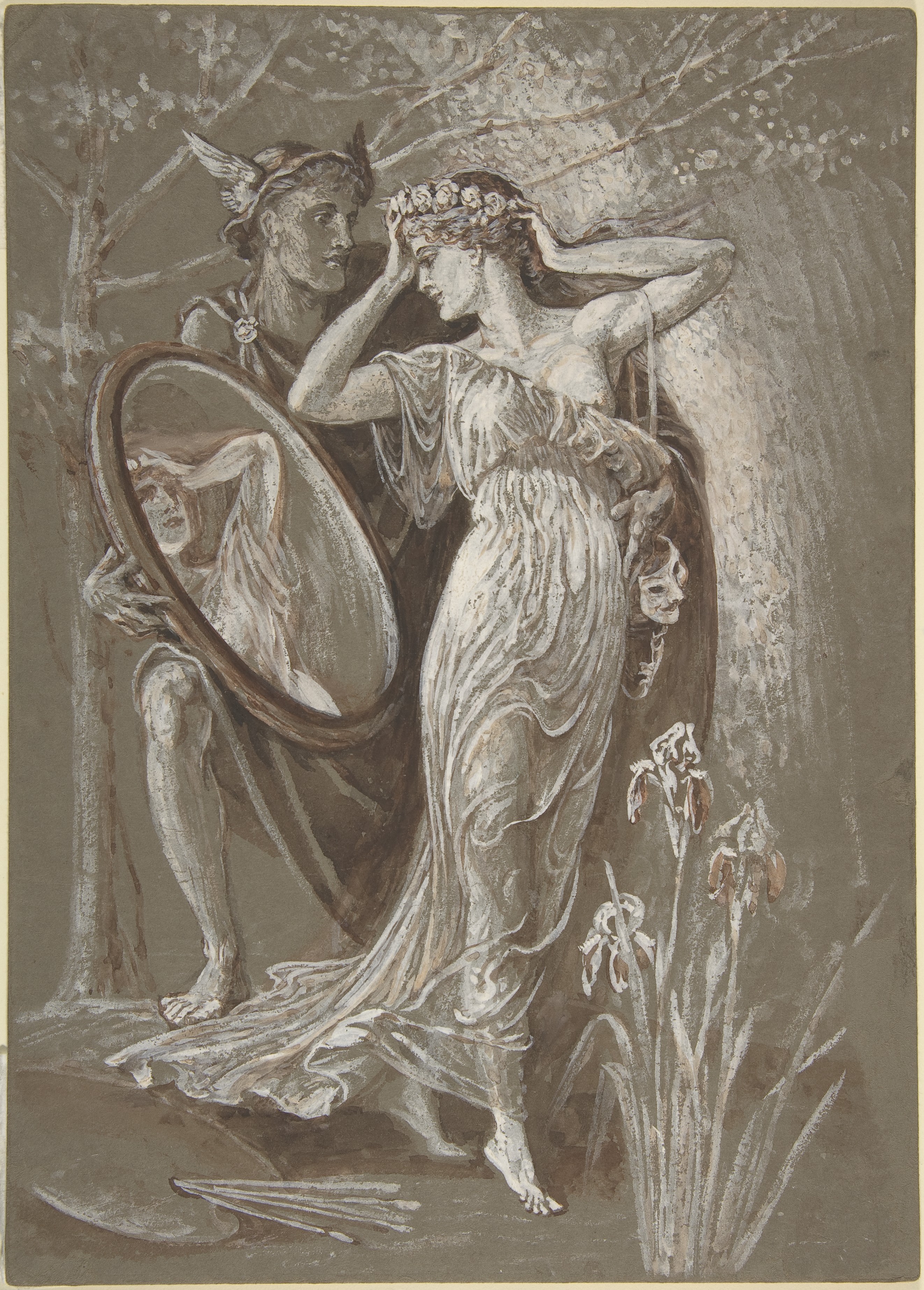 Walter Crane | The Mirror of Venus, or L'Art et Vie (Art and Life