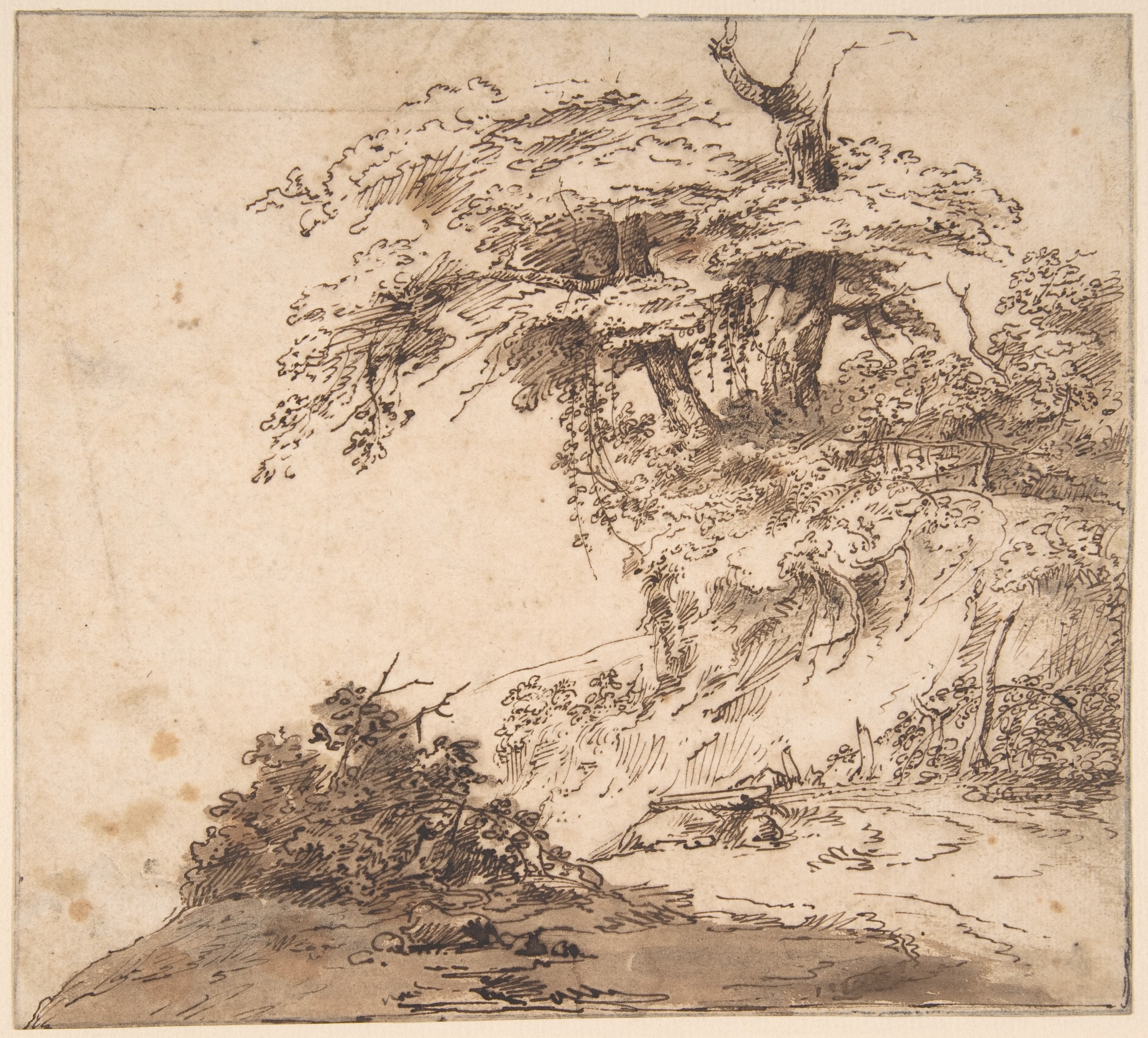 Attributed to Anthony van Dyck | A Group a Trees | The Metropolitan ...