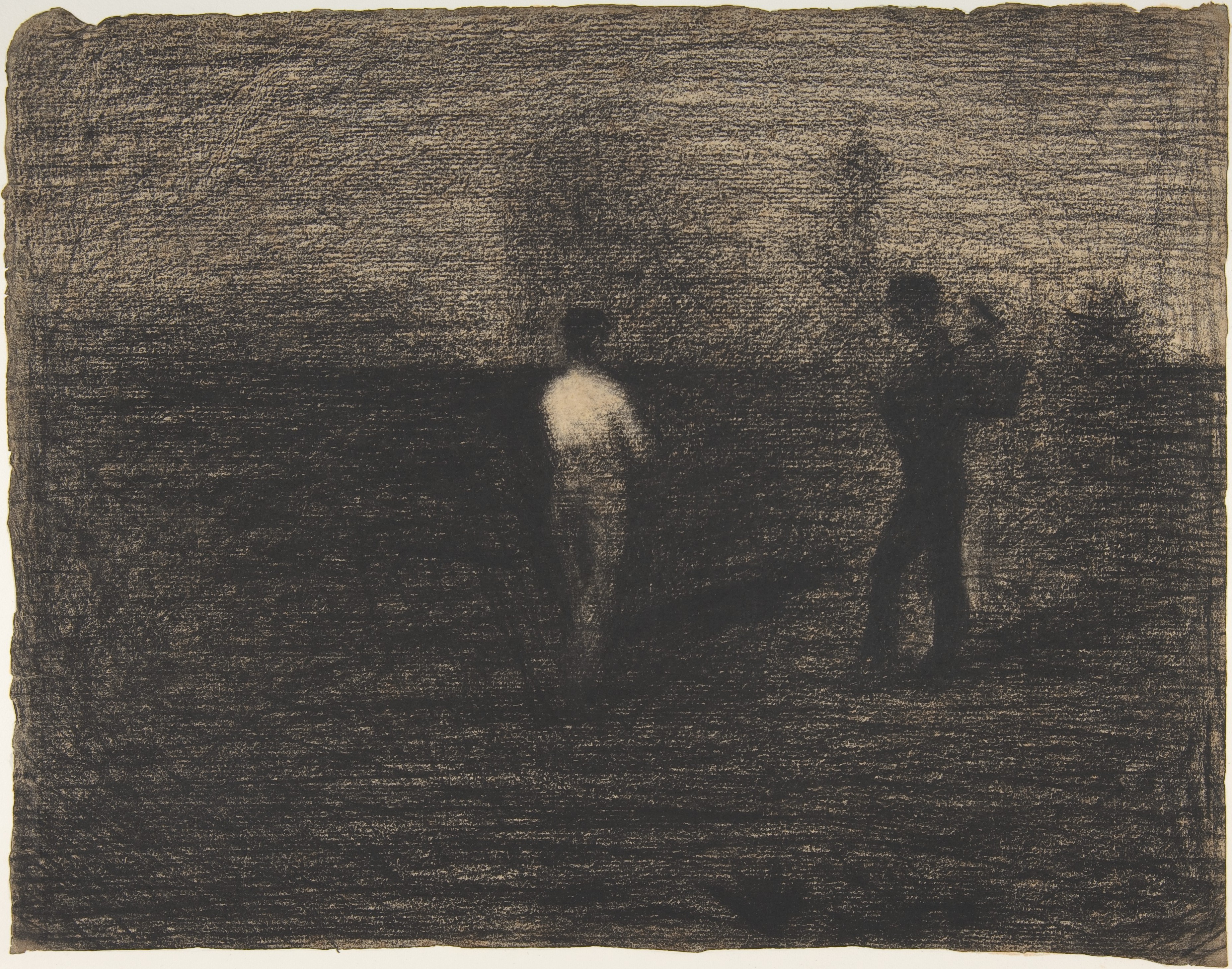 Georges Seurat Drawings Foal The Colt By Georges Seurat 1882 83 Georges Seurat Drawings Foal The Colt By Georges Seurat 1882 83