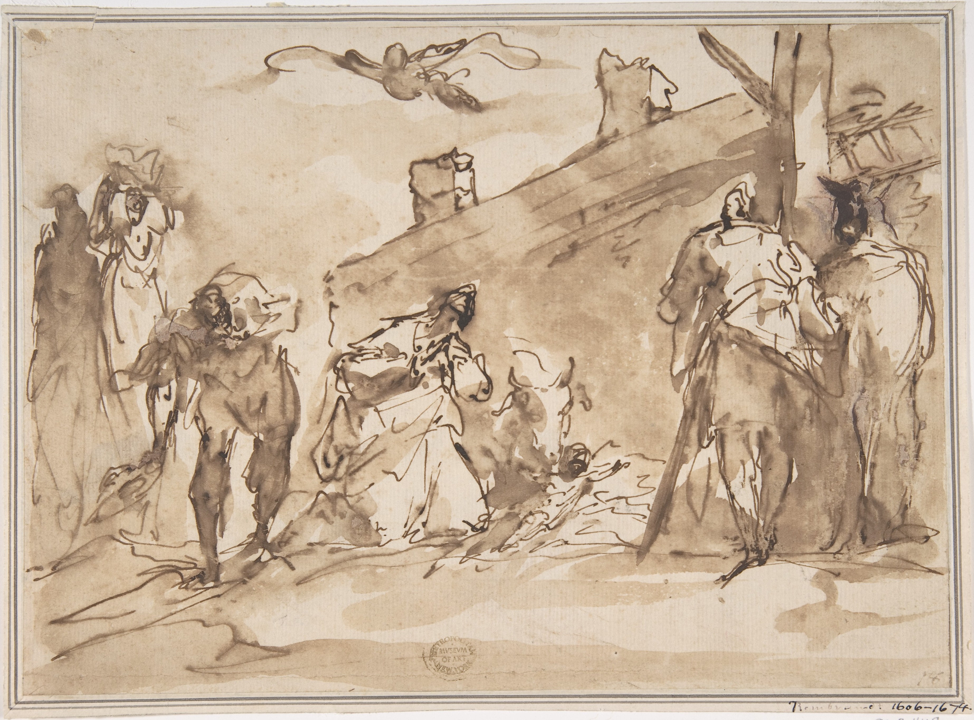 The Three Kings by Josef von Fuehrich ca 1840 by  Josef VON FÜHRICH   buy art online  artprice