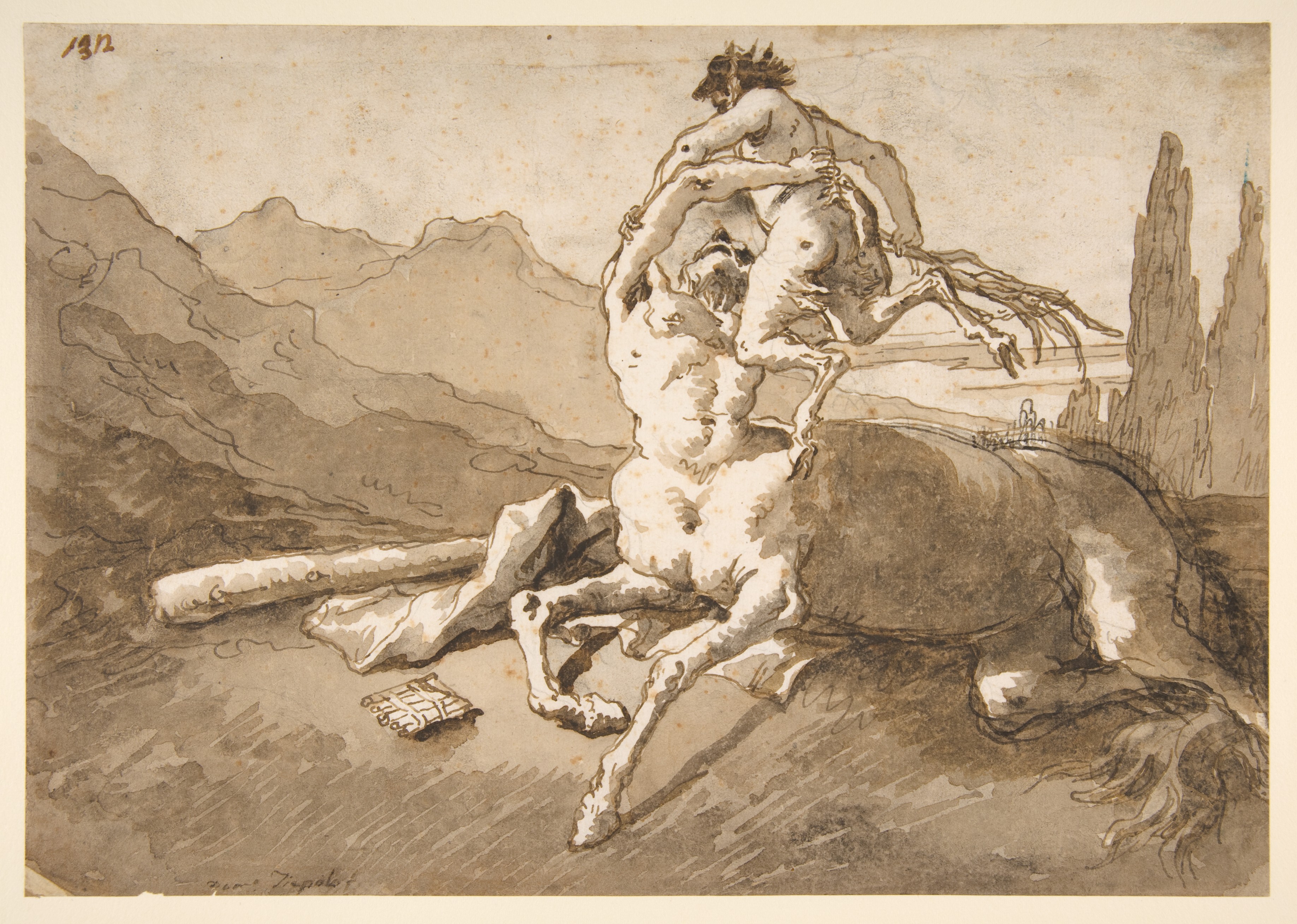 Giovanni Domenico Tiepolo Artworks collected in Metmuseum