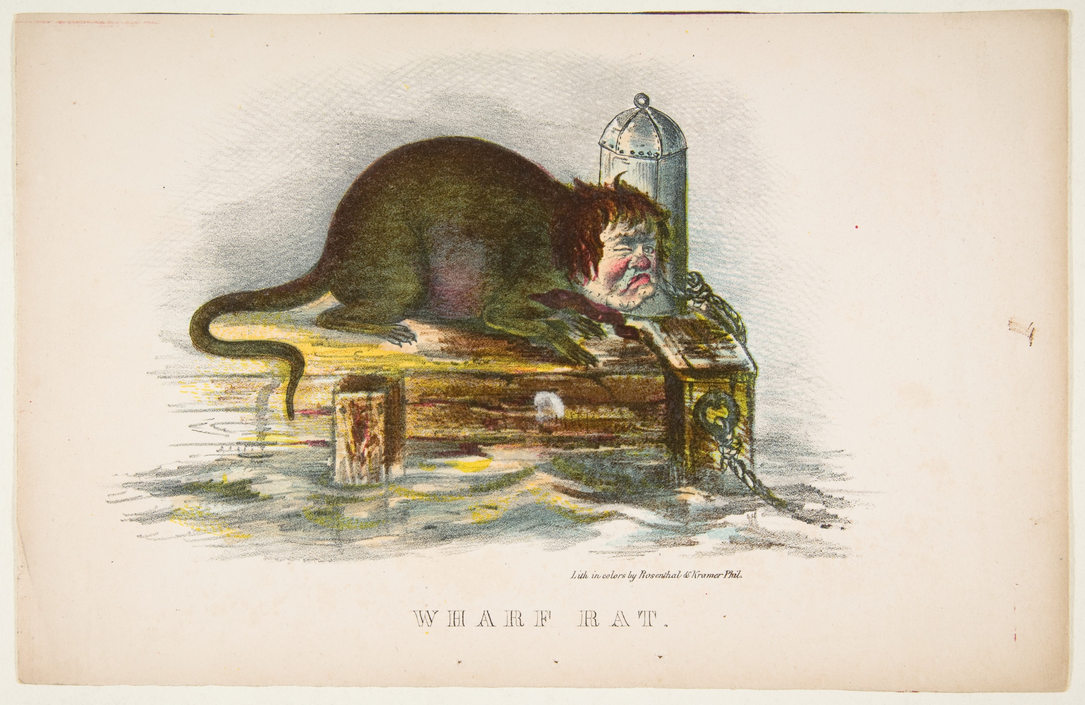 Henry Louis Stephens | Wharf Rat, from The Comic Natural History of the  Human Race | The Metropolitan Museum of Art
