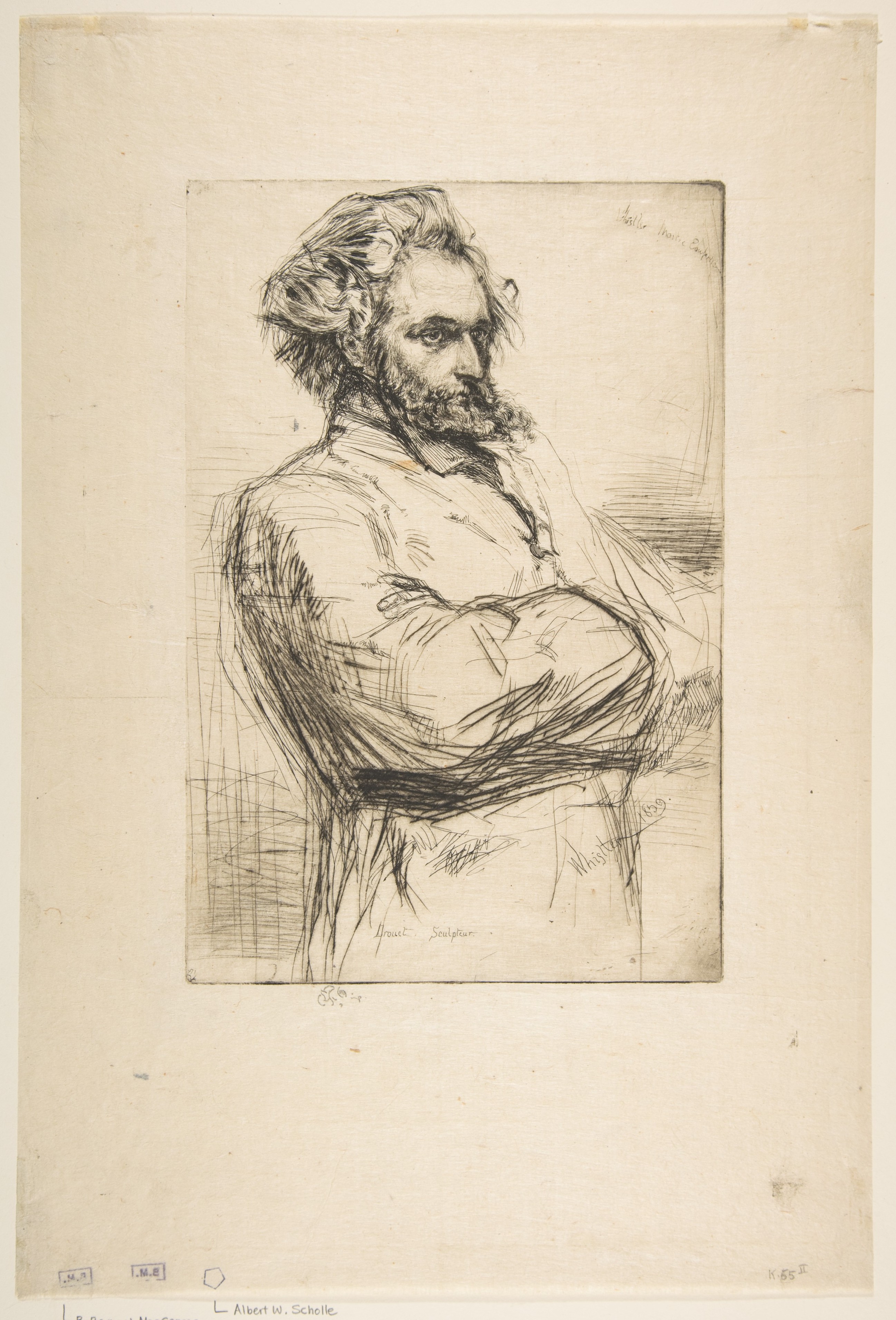 James McNeill Whistler | Drouet (C.L. Drouet, Sculptor) | The Met