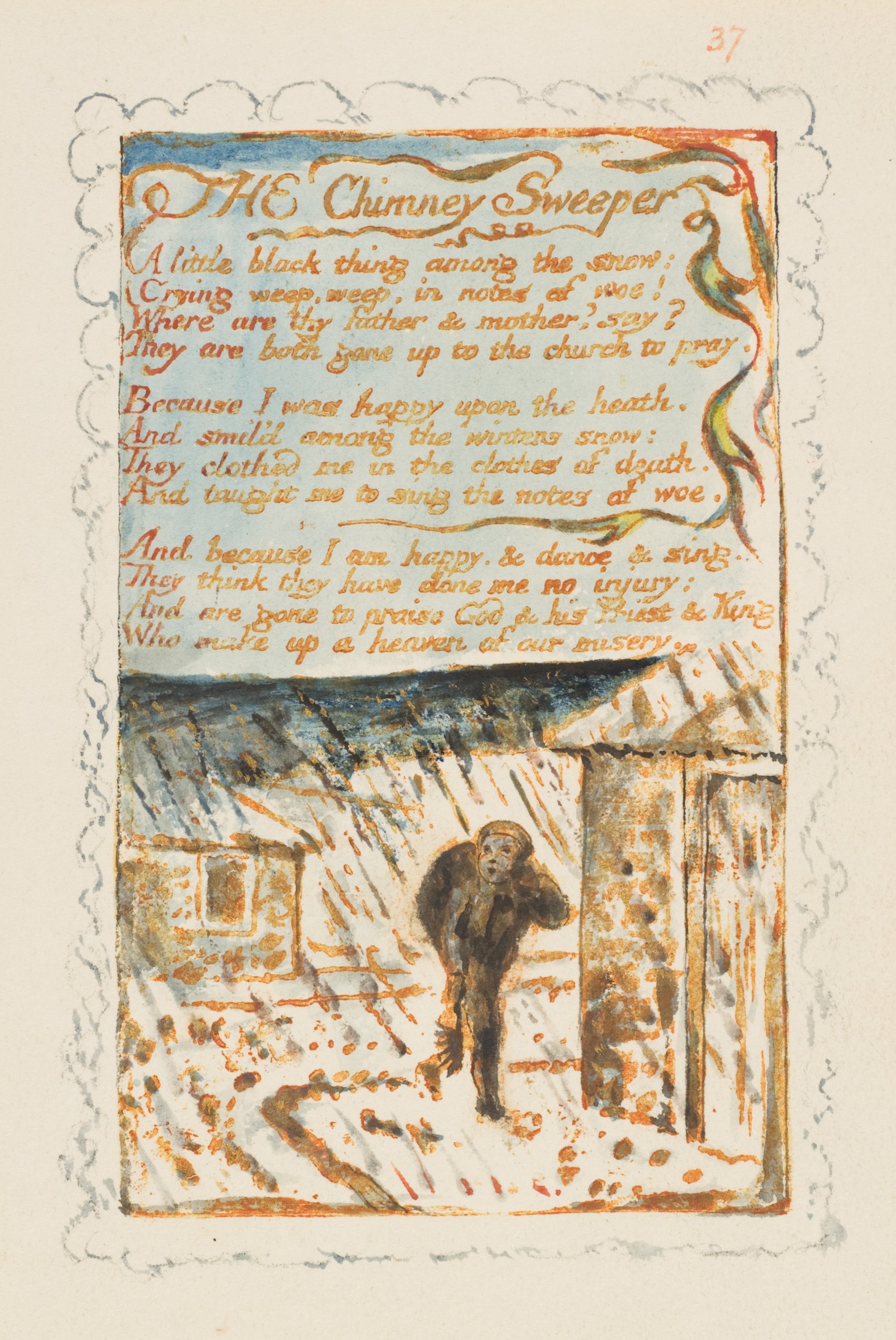 William Blake Songs of Experience The Chimney Sweeper The Metropolitan Museum of Art
