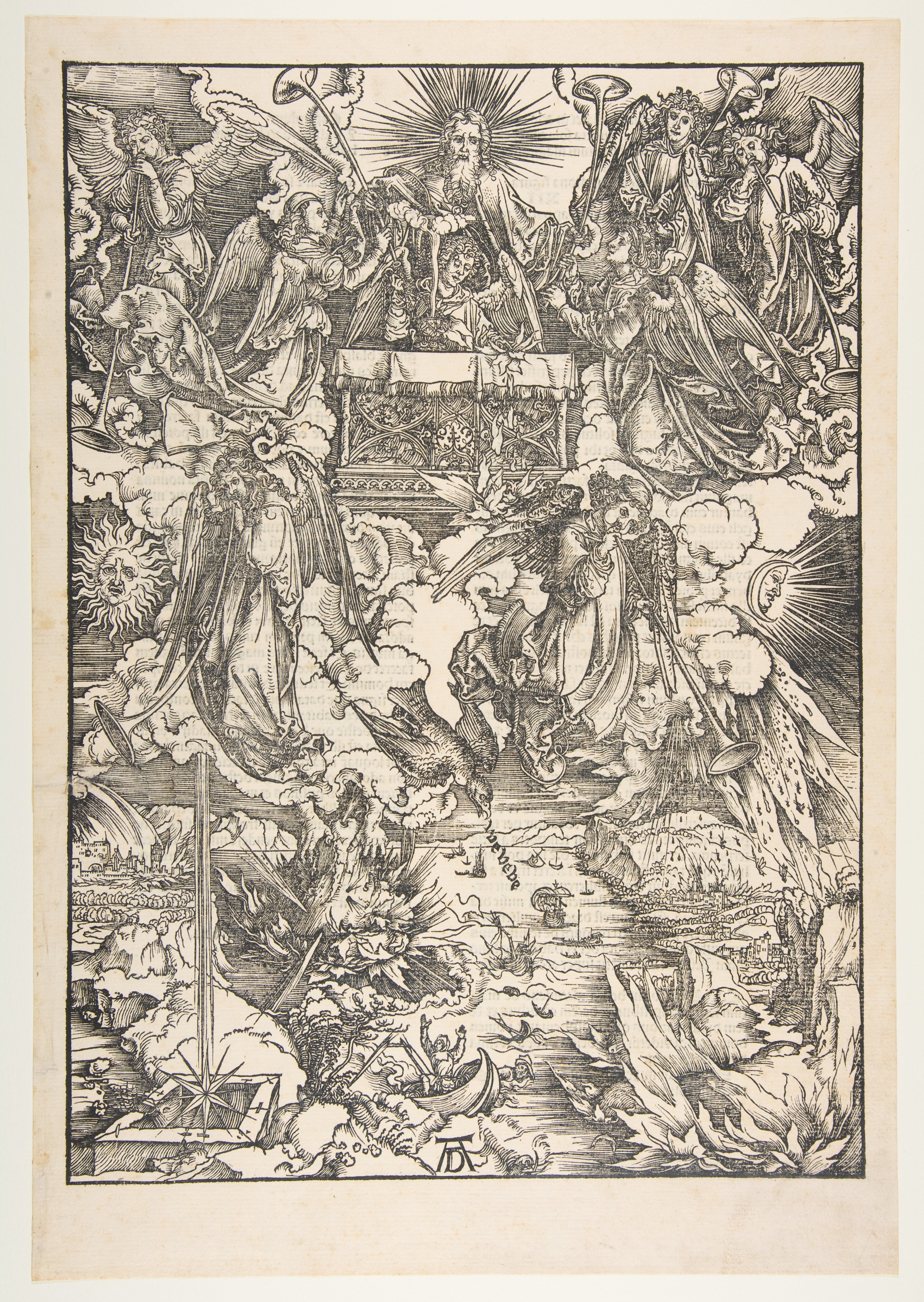 Albrecht Dürer | The Seven Angels with the Trumpet, from 