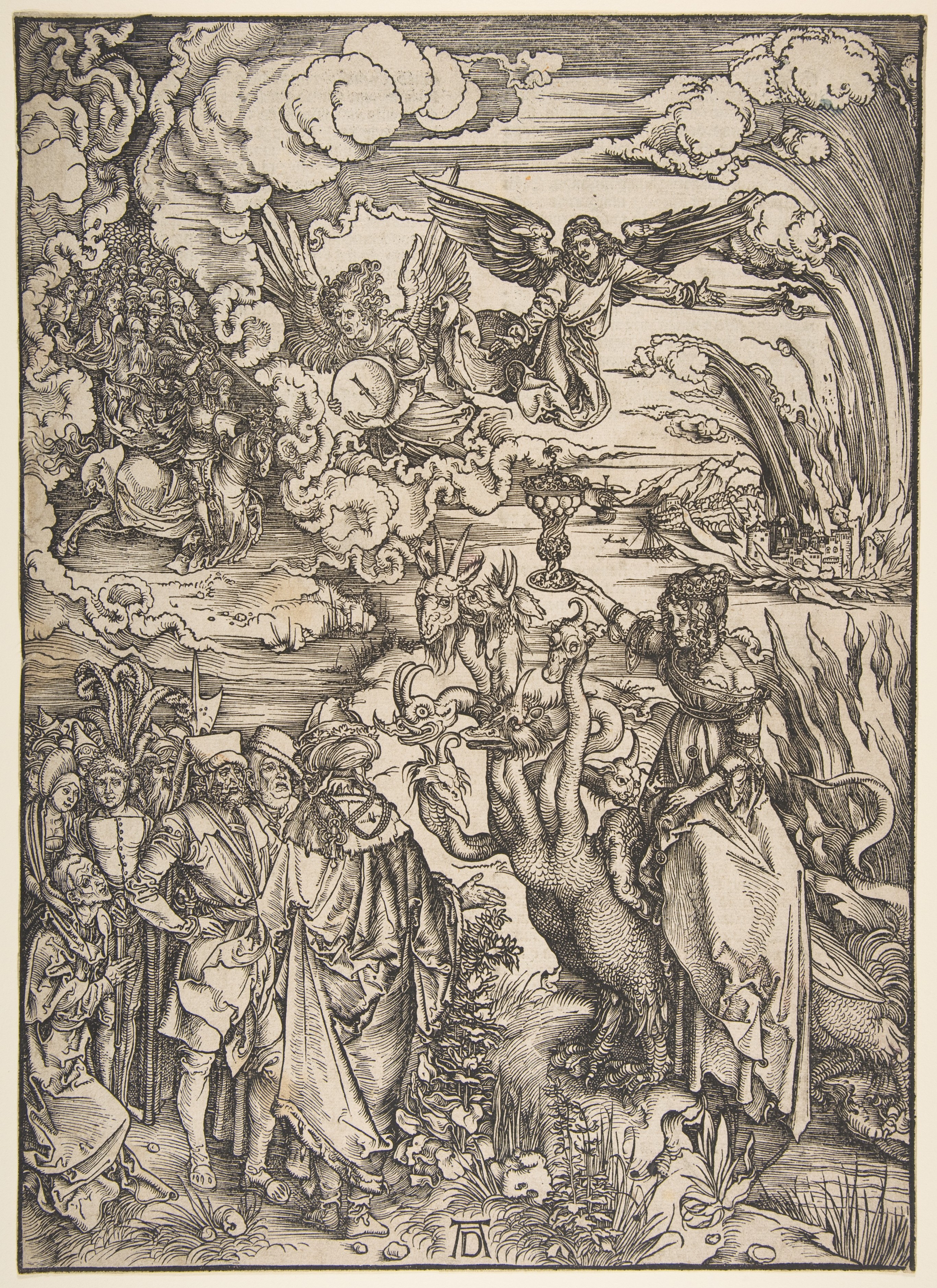 Albrecht Dürer | The Whore of Babylon from the Apocalypse | The ...